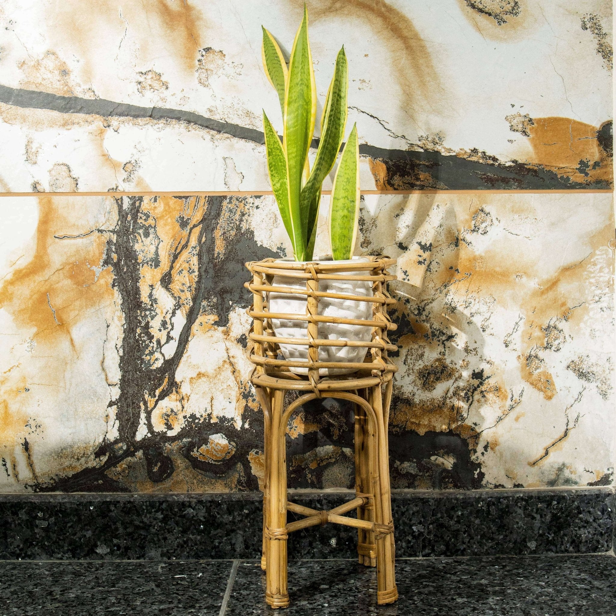 Classic Planter Stand | Timeless Indoor & Outdoor Plant Holder – Home & Garden by AJAARA available on Brown Living™. . SKU: SYMPS001. Img 1.