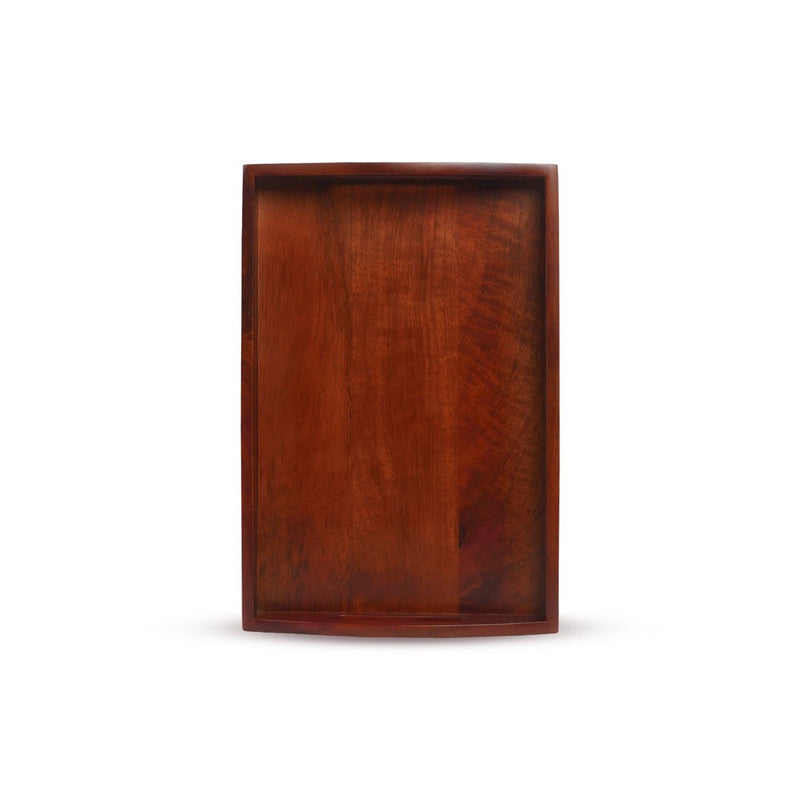 Classic Serving Wooden Tray (Small) | Verified Sustainable Trays & Platters on Brown Living™