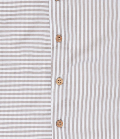 Classic White Shirt for Kids – Comfortable Cotton Casual Wear – Kids Shirts on Brown Living™. SKU: PB229_1. Img 3.