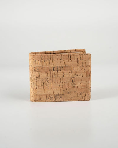 Classy Vegan Cork Wallet | Eco - Friendly Sustainable Wallet – Mens Wallet on Brown Living™. SKU: ANTCVCW. Img 1.