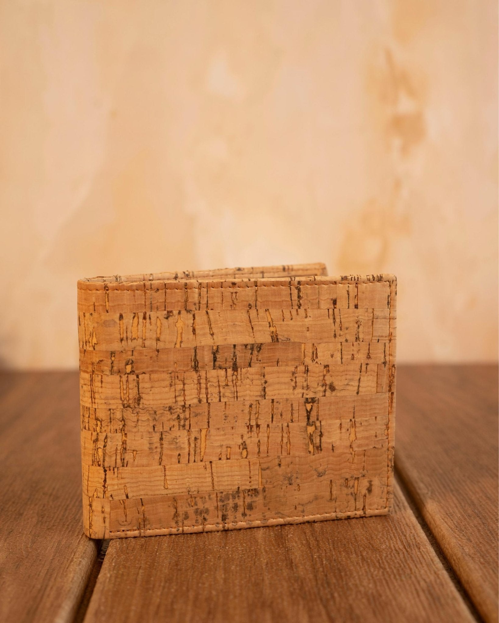 Classy Vegan Cork Wallet | Eco - Friendly Sustainable Wallet – Mens Wallet on Brown Living™. SKU: ANTCVCW. Img 2.