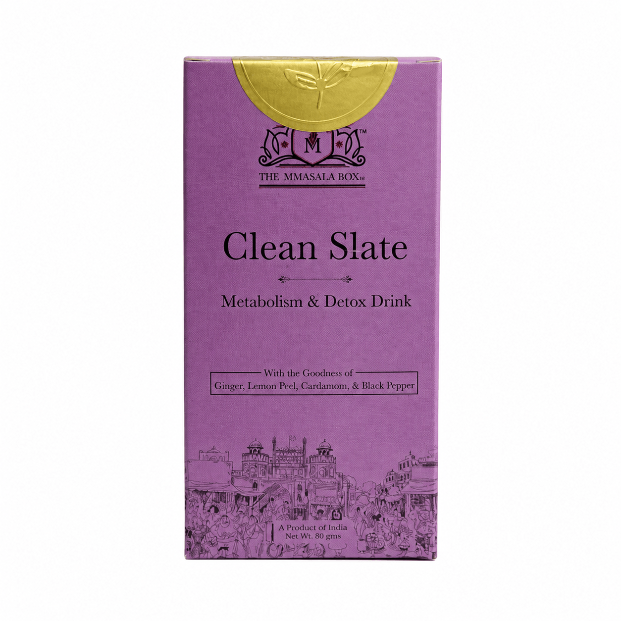 Clean Slate Detox Drink 80g – Ginger Lemon Wellness Blend – Seasonings & Spices on Brown Living™. SKU: TMMBC18. Img 2.