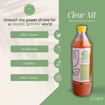 Clear ME |Citric Bio Enzyme| Floor Cleaner | Fertilizer | Disinfectant – Cleaning Products on Brown Living™. SKU: MEC1. Img 2.
