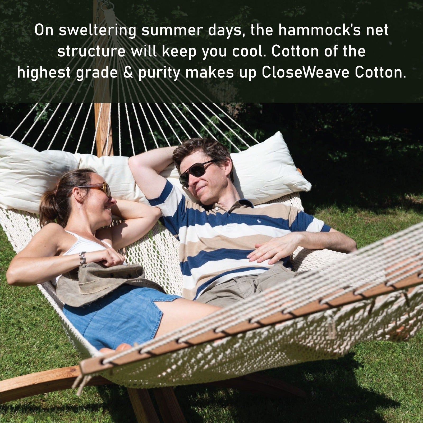 Closeweave Rope Hammock | Jhula for Adult & Kids | Home & Garden Swing – Indoor & Outdoor Play Equipments on Brown Living™. SKU: CWCRH-42. Img 6.