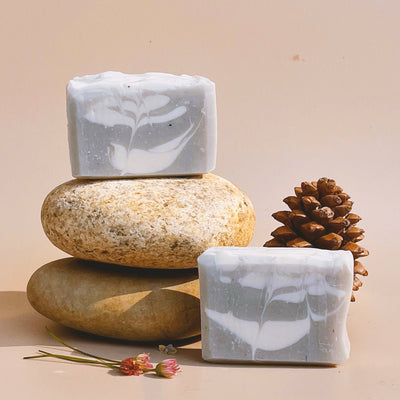 Cloud Fern & Twilight Herbscape Soap Set (Pack of 2) – Soap on Brown Living™. SKU: LN-SET-CFTH-01. Img 3.
