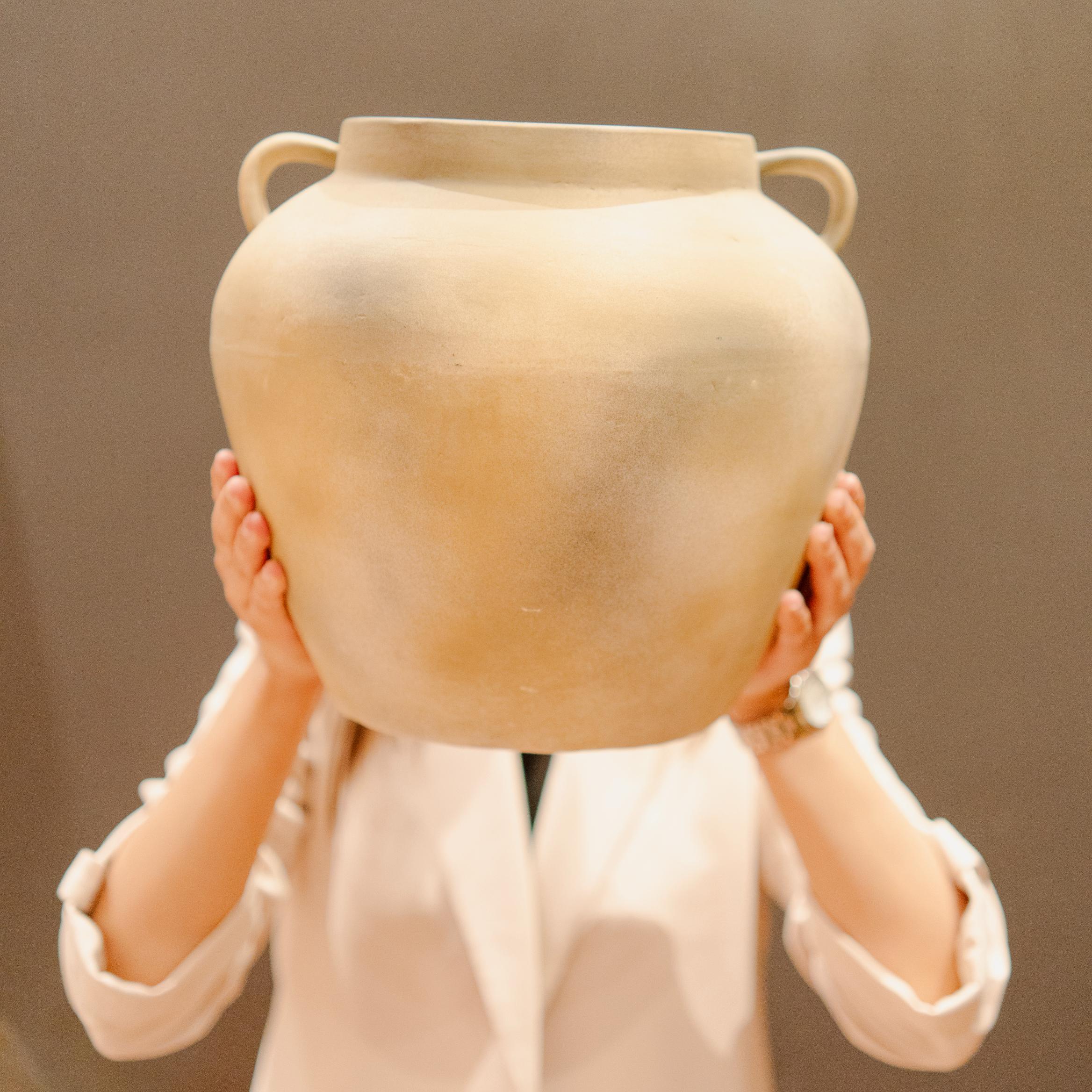 Timeless Grace - Elegant Ceramic Vase for Home Decor