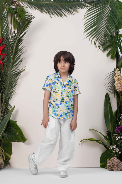 Coastal Co - ord Set | Breezy & Chic Summer Outfit for Boys – Kids Daywear Sets on Brown Living™. SKU: ML-EN-CS-33663to4. Img 1.