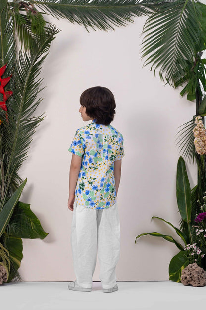 Coastal Co - ord Set | Breezy & Chic Summer Outfit for Boys – Kids Daywear Sets on Brown Living™. SKU: ML-EN-CS-33663to4. Img 4.