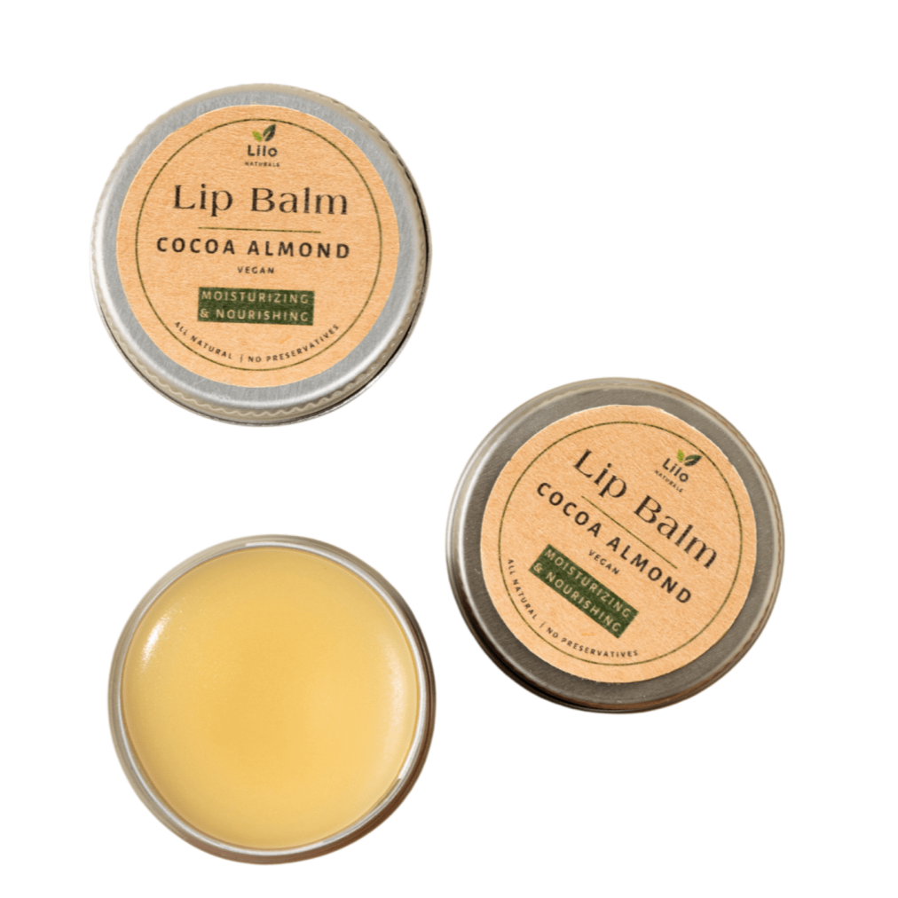 Cocoa Almond Lip Balm | For Dry & Chapped Lips – Lip Balms by Lilo Naturals available on Brown Living™. Pack Of 1 . SKU: SKU004 - 1. Img 1.