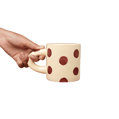 Cocoa Comfort Mug | Ceramic Coffee & Hot Chocolate Mug – Mugs on Brown Living™. SKU: CC6. Img 4.