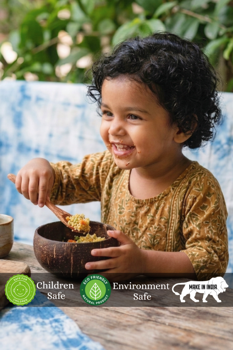 Coconut Bowl - Pack of 2 – Plates & Bowls on Brown Living™. SKU: 076-06754-AS-CB-002. Img 5.