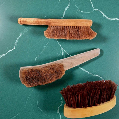 Coconut Coir Best Brushes For Home Cleaning – Cleaning Products on Brown Living™. SKU: OEP080a. Img 1.