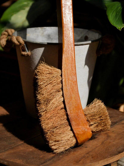 Coconut Coir Double Hockey Toilet Brush