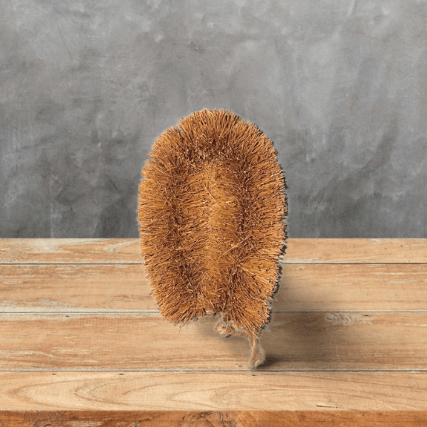 Coconut Coir Tawashi Vegetable Scrub – Cleaning Products on Brown Living™. SKU: BL24_OEP078. Img 2.