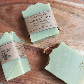 Coconut Lime Handmade soap | Verified Sustainable by Brown Living™