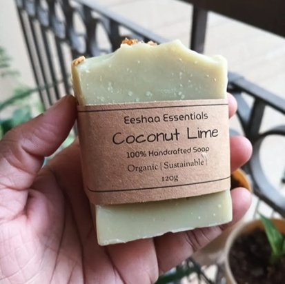 Coconut Lime Handmade soap | Verified Sustainable by Brown Living™