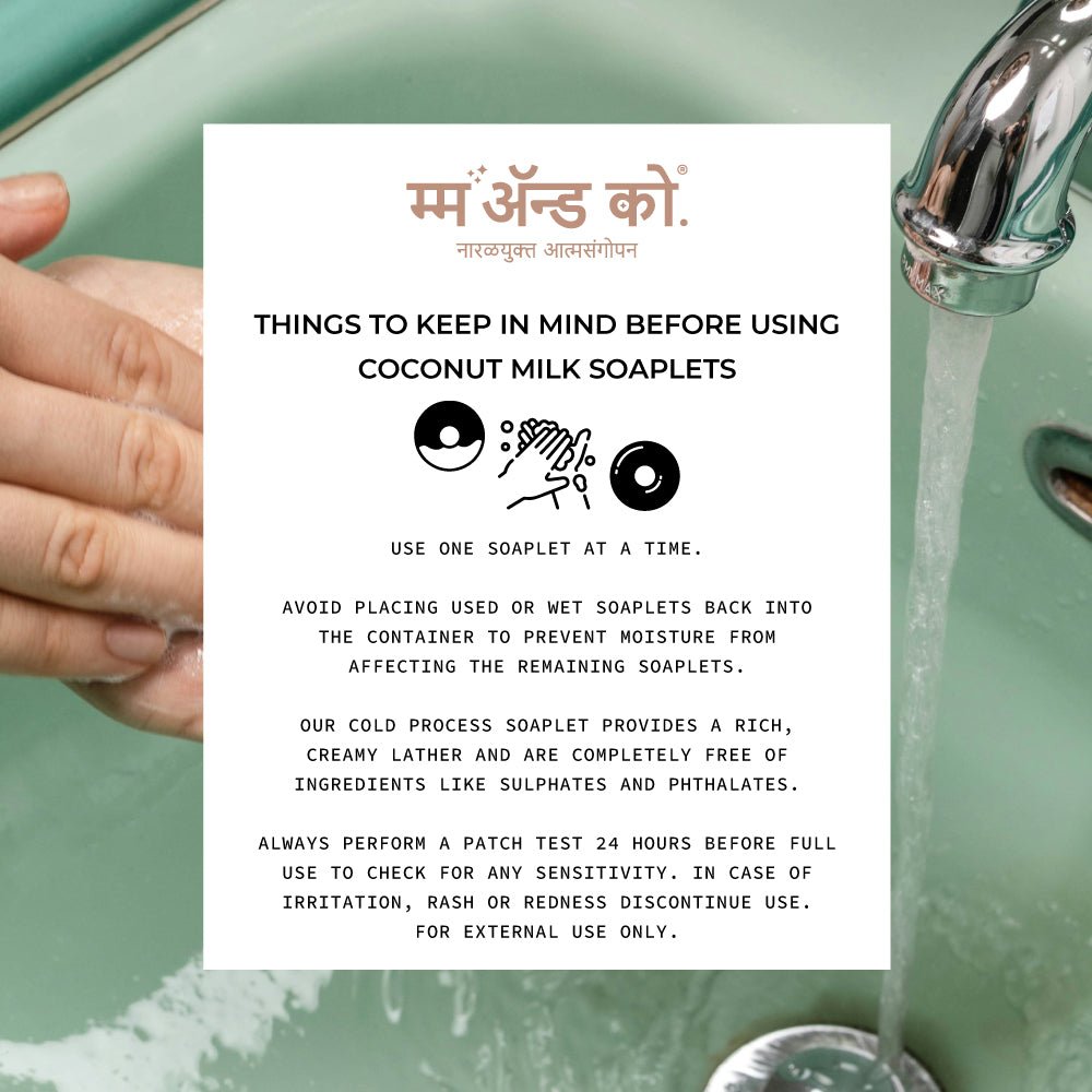 Coconut Milk Soaplets | Travel-Friendly Hand Wash – Travel Accessories on Brown Living™. SKU: BC02. Img 4.