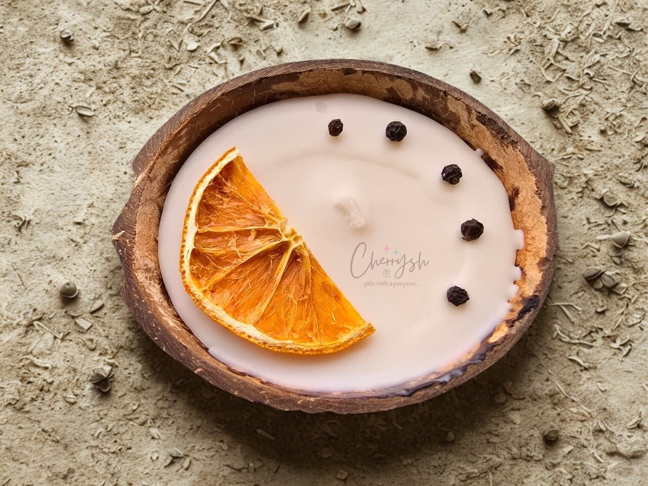 Coconut Shell Candle | Natural Eco Friendly Candle – Candles & Fragrances on Brown Living™. SKU: CH-CD-3064. Img 3.