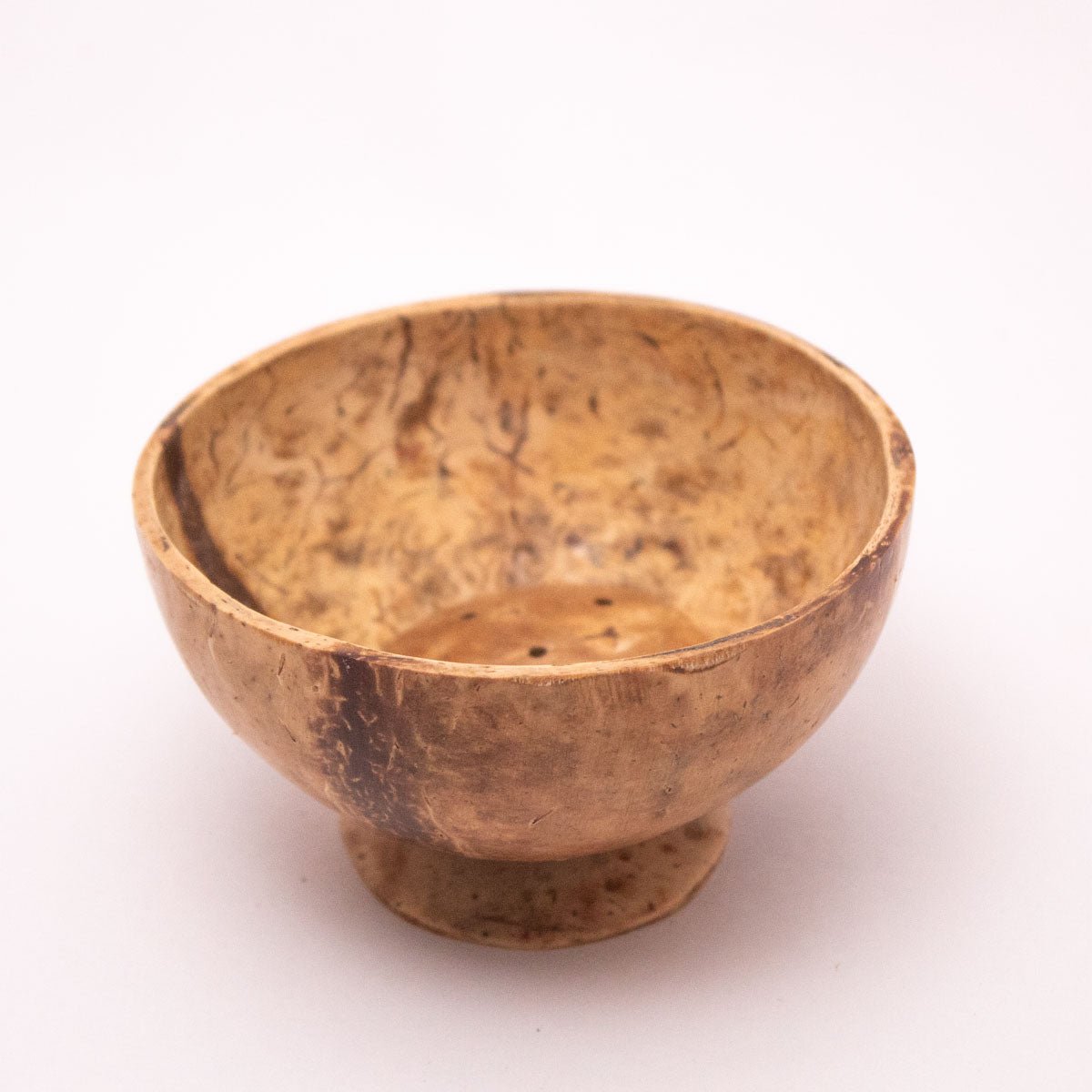 Coconut Shell Incense Holder – Handmade, Eco - Friendly & Natural Decor – Candles & Fragrances on Brown Living™. SKU: EGH03. Img 4.