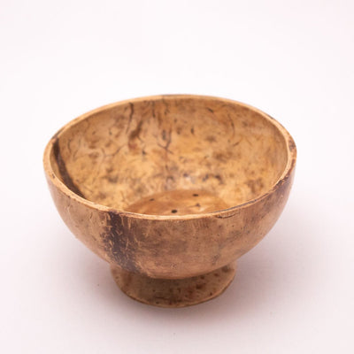 Coconut Shell Incense Holder – Handmade, Eco - Friendly & Natural Decor – Candles & Fragrances on Brown Living™. SKU: EGH03. Img 4.