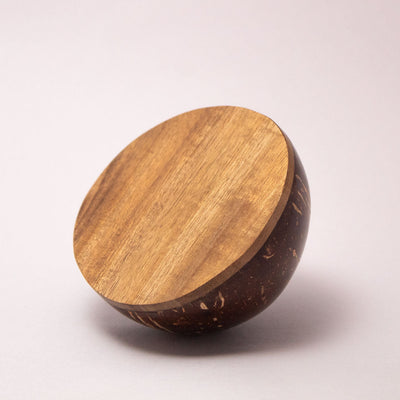 Coconut Shell Shaker – Musical Instruments on Brown Living™. SKU: EGSK01. Img 1.