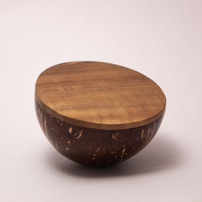 Coconut Shell Shaker – Musical Instruments on Brown Living™. SKU: EGSK01. Img 2.