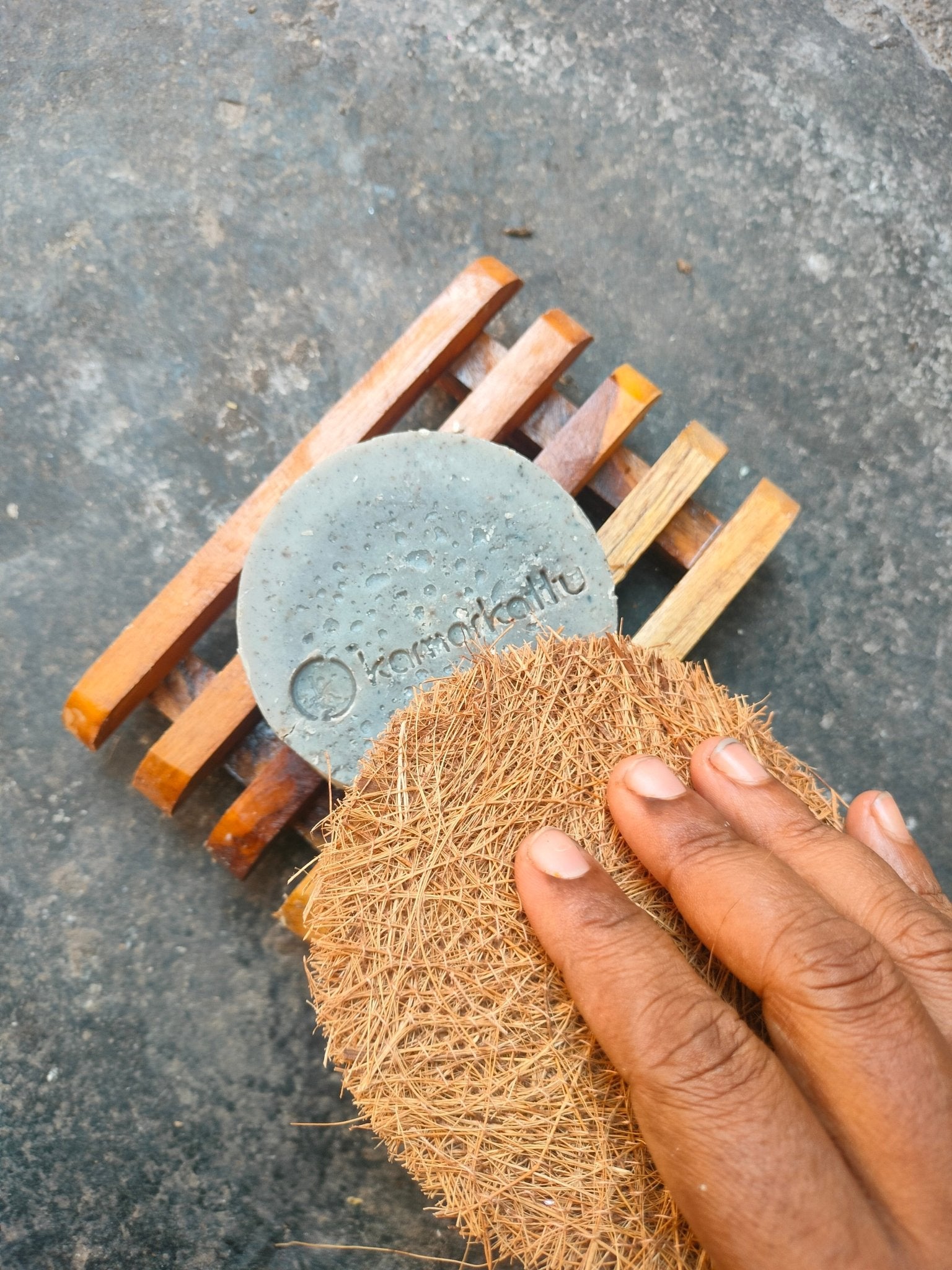 Coir Utensil scrub pad - pack of 10 | Verified Sustainable by Brown Living™