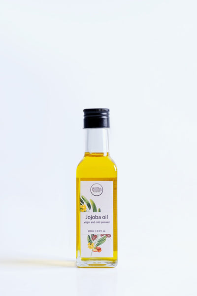 Cold Pressed Virgin Jojoba Oil for Hair, Skin & Nails – Body Oil on Brown Living™. SKU: VJO100. Img 3.