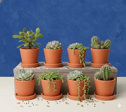 Cone Planter Small – 4 Inch | Indoor & Outdoor Plant Pot | Decorative – Home & Garden on Brown Living™. SKU: PL7-6. Img 20.