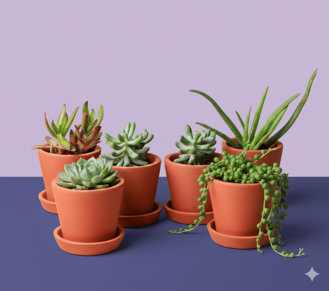 Cone Planter Small – 4 Inch | Indoor & Outdoor Plant Pot | Decorative – Home & Garden on Brown Living™. SKU: PL7-6. Img 26.