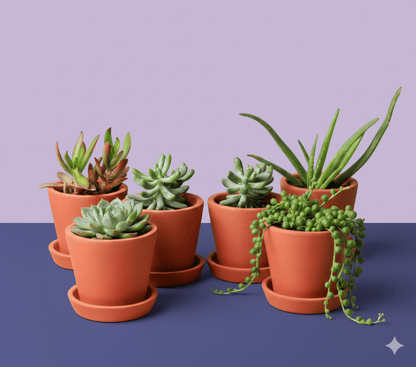 Cone Planter Small – 4 Inch | Indoor & Outdoor Plant Pot | Decorative – Home & Garden on Brown Living™. SKU: PL7-6. Img 26.