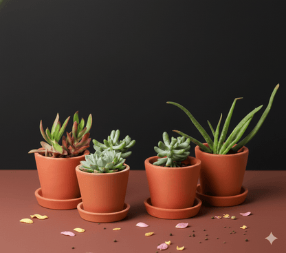 Cone Planter Small – 4 Inch | Indoor & Outdoor Plant Pot | Decorative – Home & Garden on Brown Living™. SKU: PL7-8. Img 10.