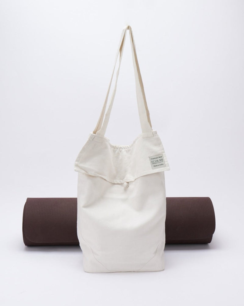 Copy of Off - White Hemp Yoga Bag | Verified Sustainable Gift Bags on Brown Living™