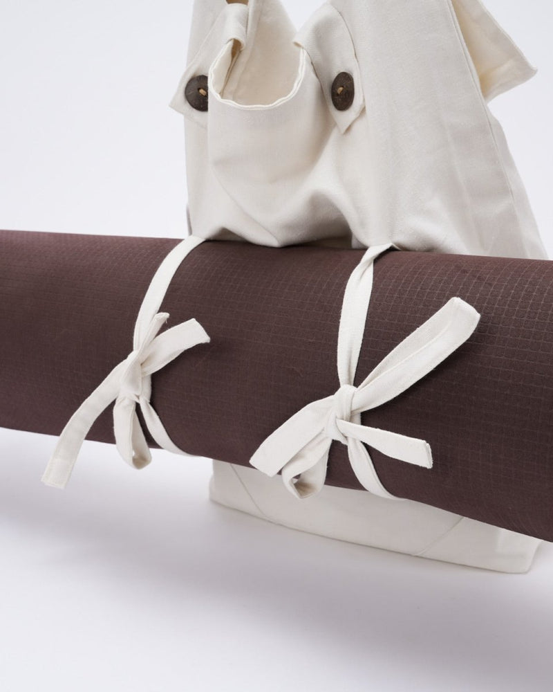 Copy of Off - White Hemp Yoga Bag | Verified Sustainable Gift Bags on Brown Living™