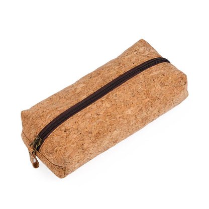 Cork Multipurpose Zippered Pouch – Travel Organiser by The Cork Studio available on Brown Living™. . SKU: TCS - 16. Img 1.