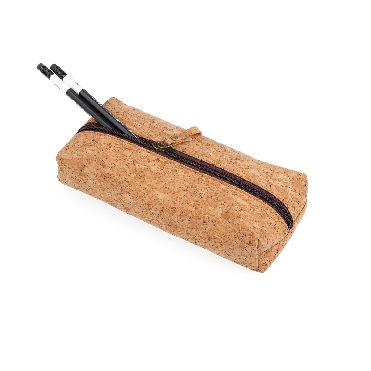 Cork Multipurpose Zippered Pouch – Travel Organiser by The Cork Studio available on Brown Living™. . SKU: TCS - 16. Img 2.