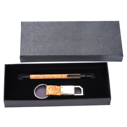 Cork Pen And Keychain Gift Set – Gift by The Cork Studio available on Brown Living™. . SKU: TCS - 08. Img 2.