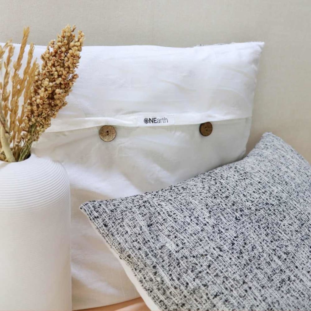 Cotton Cushion Covers Soft Decorative Pillow Covers – Home Decor on Brown Living™. SKU: OEP312c. Img 4.