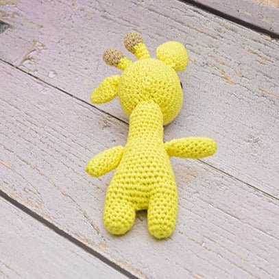 Cotton Giraffee Handcrafted Crochet Soft Toy | Verified Sustainable by Brown Living™