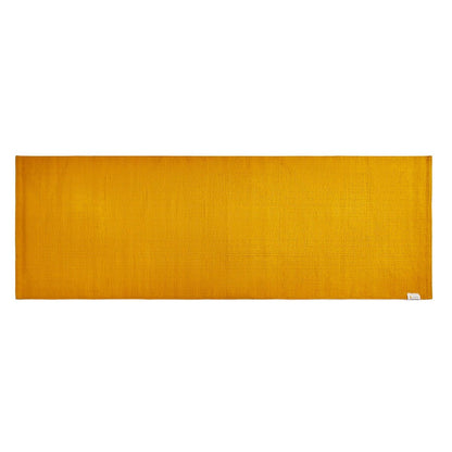 Cotton Yoga Mat - High Grip Yellow - 24 inches | Verified Sustainable by Brown Living™