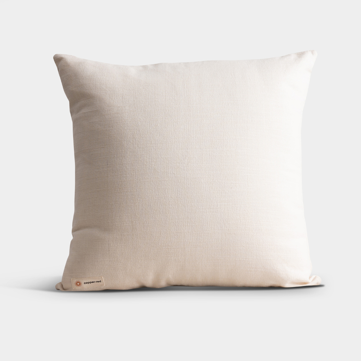 Niseko White Cotton Cushion Cover
