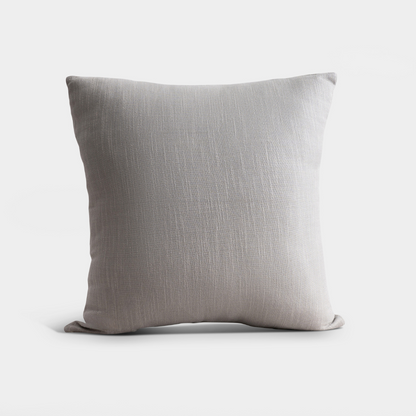 Saadiyat Ash Grey Cotton Cushion Cover