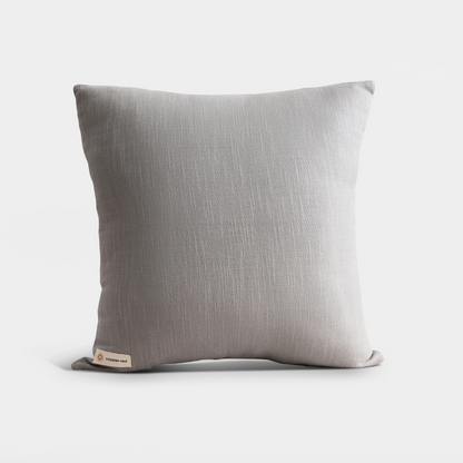 Saadiyat Ash Grey Cotton Cushion Cover