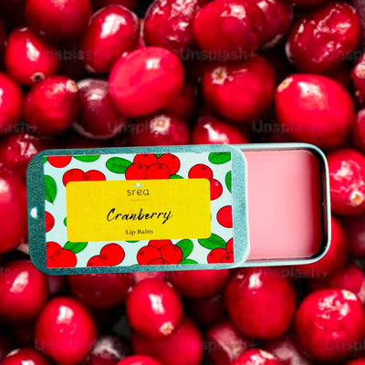 Cranberry Lip Balm | Nourishing & Hydrating Lip Care – Lip Balms on Brown Living™. SKU: SN-LB-CB-10. Img 1.