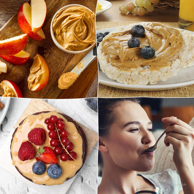 Creamy Peanut Butter 500g - Natural & Unsweetened – Jams & Spreads on Brown Living™. SKU: 1DS_PBCU-5H4452. Img 7.