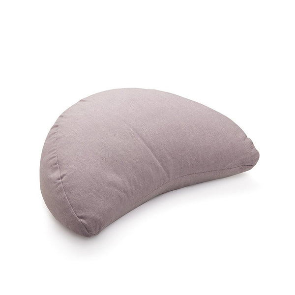 Crescent Zafu Meditation and Yoga Cushion - Lavender | Verified Sustainable by Brown Living™