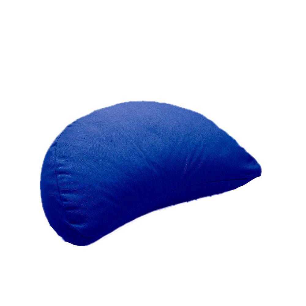 Crescent Zafu Meditation and Yoga Cushion - Navy Blue | Verified Sustainable by Brown Living™