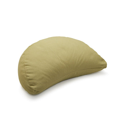 Crescent Zafu Meditation and Yoga Cushion - Sage | Verified Sustainable by Brown Living™