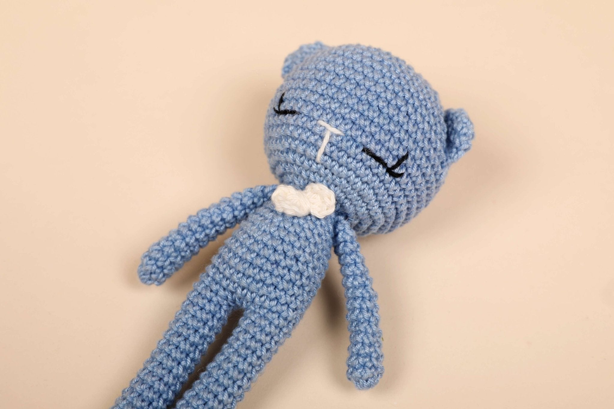 Crochet Baby Bear Doll – Soft Plush for Infants – Dolls & Dollhouses on Brown Living™. SKU: CBBL. Img 4.