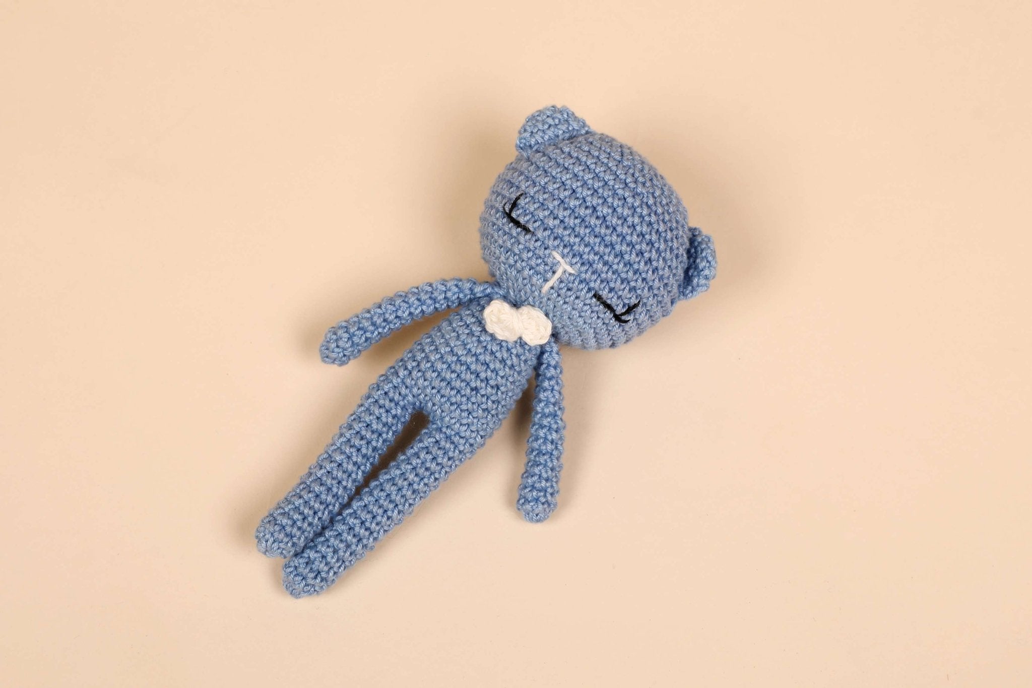 Crochet Baby Bear Doll – Soft Plush for Infants – Dolls & Dollhouses on Brown Living™. SKU: CBBL. Img 6.